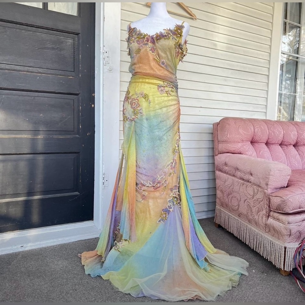 ISO Cache formal dress fairycore rainbow dress